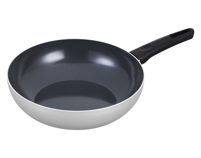 BRABANTIA Wok Indu+ Recycled ø 28 cm in  präsentiert im Onlineshop von KAQTU Design AG. Topf ist von BRABANTIA