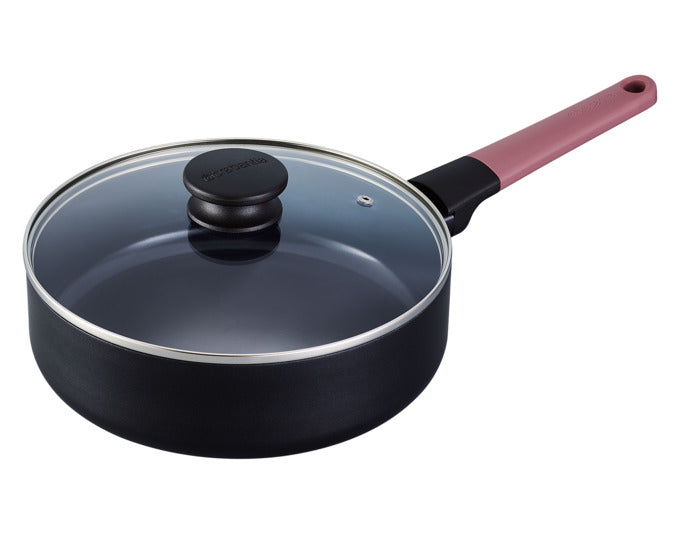 BRABANTIA Bratpfanne hoch mit Deckel Tasty+ Recycled ø 24 cm in  präsentiert im Onlineshop von KAQTU Design AG. Bratpfanne ist von BRABANTIA