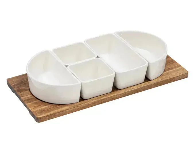 LADELLE Schalenset Alto Serve & Share 6-teilig 42.5x21x7 cm in  präsentiert im Onlineshop von KAQTU Design AG. Schale ist von LADELLE