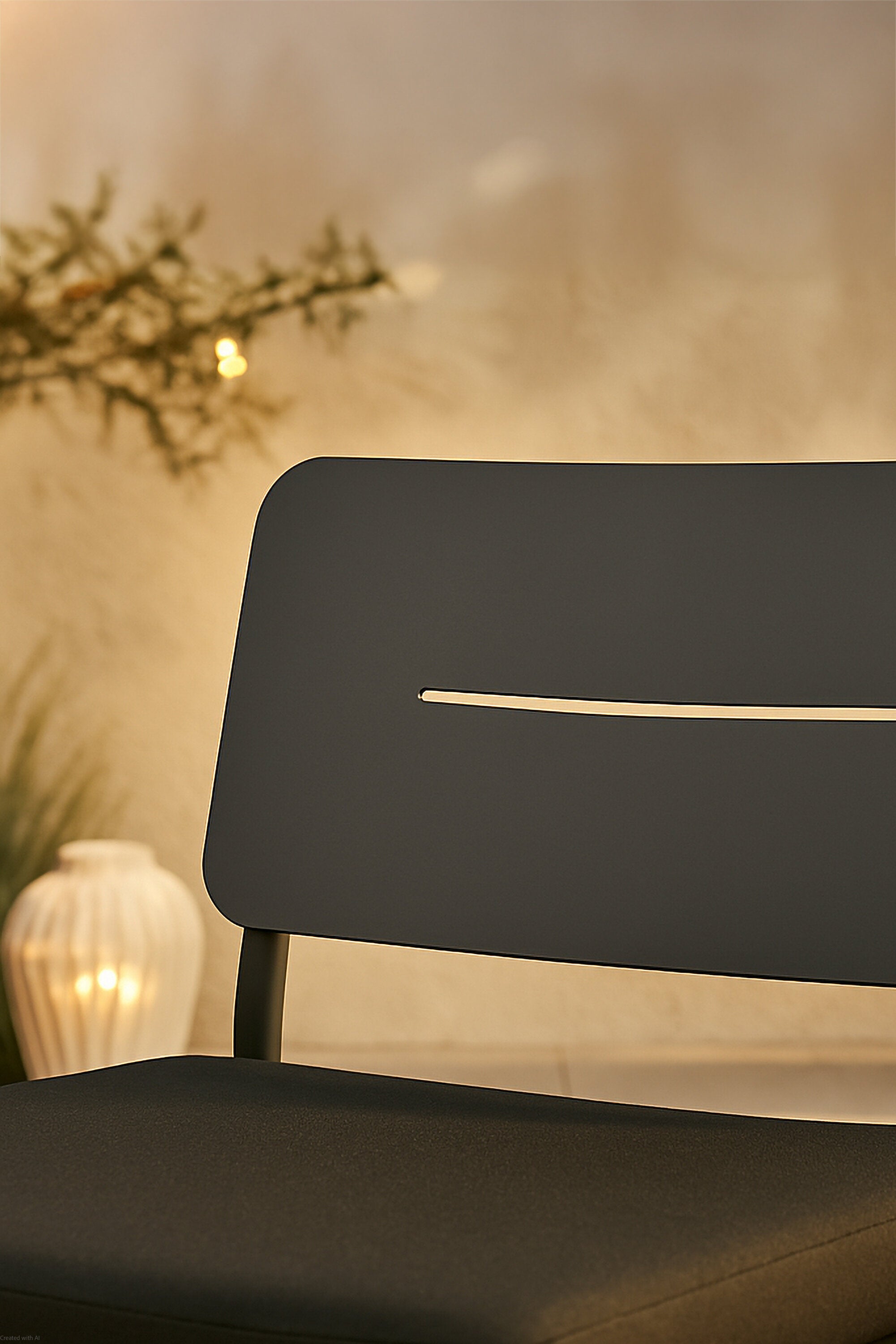 Lina Sessel in Schwarz präsentiert im Onlineshop von KAQTU Design AG. Outdoor-Sessel ist von Venture Home