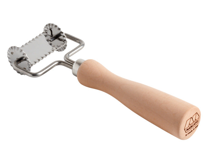 MARCATO Teigrädchen Pasta rund mit Holzgriff 4.5 cm in  präsentiert im Onlineshop von KAQTU Design AG. Backutensilien ist von MARCATO