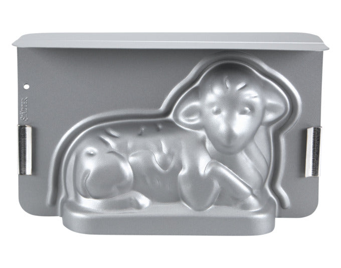 STÄDTER Backform 3D Osterlämmchen 22.5x14x7 cm silber We love Baking in  präsentiert im Onlineshop von KAQTU Design AG. Backform / Backblech ist von STÄDTER