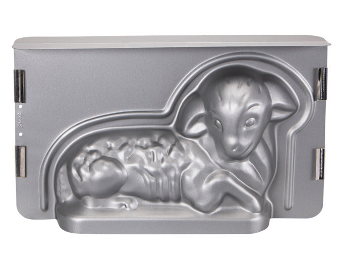 STÄDTER Backform 3D Osterlamm 36x22x9.5 cm silber We love Baking in  präsentiert im Onlineshop von KAQTU Design AG. Backform / Backblech ist von STÄDTER