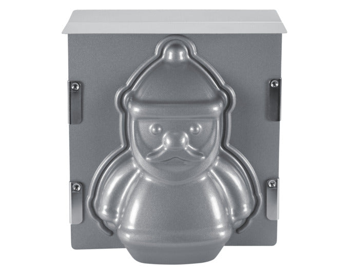 STÄDTER Backform 3D Santa Claus 19x21x12 cm silber We love Baking in  präsentiert im Onlineshop von KAQTU Design AG. Backform / Backblech ist von STÄDTER