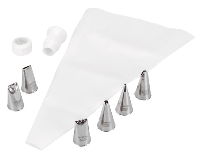 STÄDTER Dekorations Set Spritzbeutel/Tüllen/Adapter 8-teilig in  präsentiert im Onlineshop von KAQTU Design AG. Backutensilien ist von STÄDTER