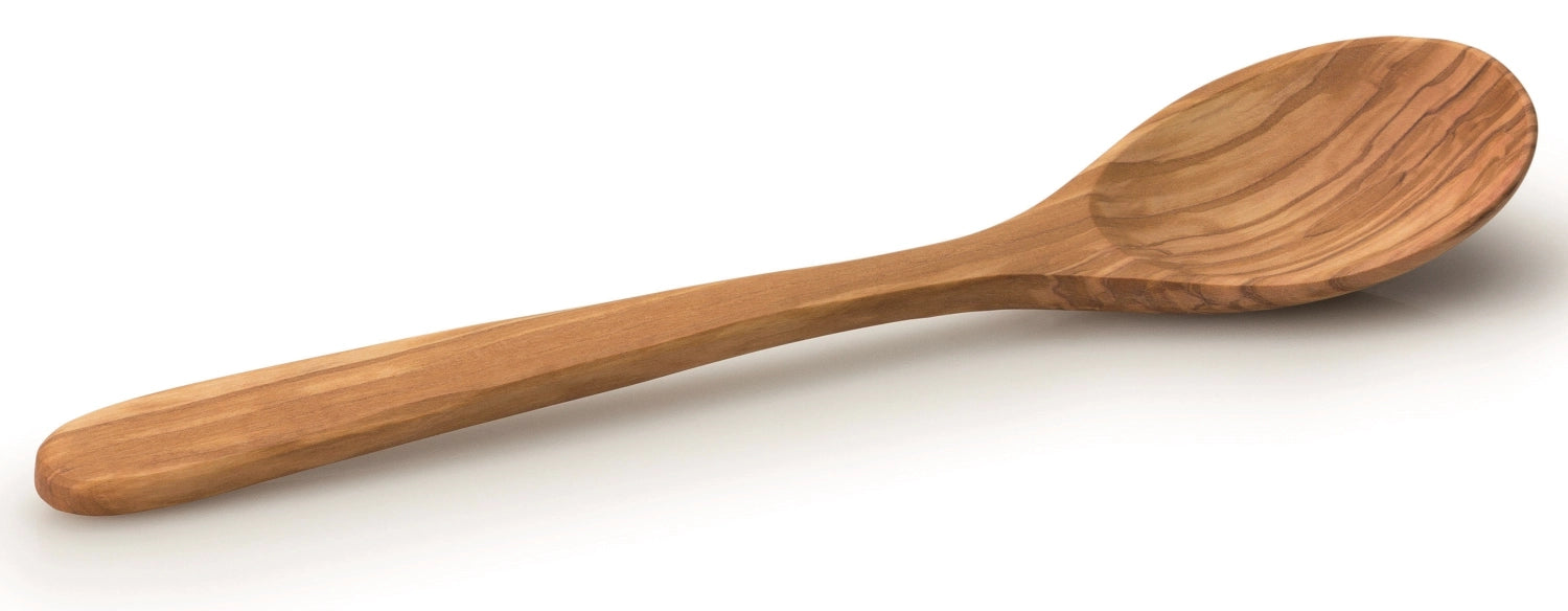 Olivenholz Löffel, 35cm in Braun präsentiert im Onlineshop von KAQTU Design AG. Küchenhelfer ist von Continenta