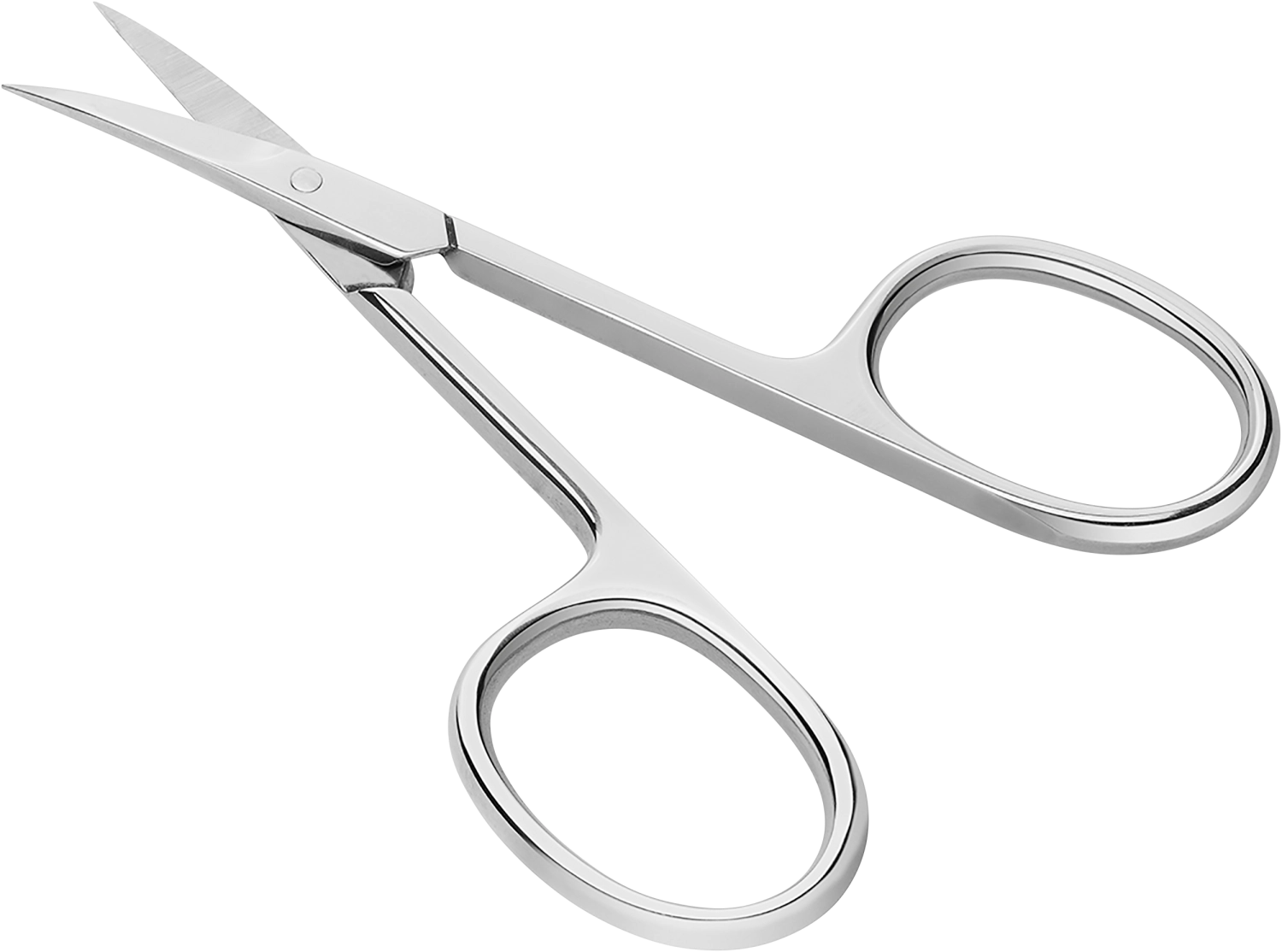 Hochwertige 90mm Hautschere aus rostfreiem Edelstahl, ideal für die professionelle Maniküre und Pediküre, mit polierter Oberfläche für exakte Schnitte.