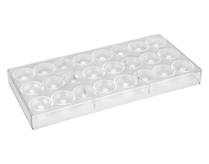 STÄDTER Pralienform rund 13.5x27.5x2.5 cm transparent in  präsentiert im Onlineshop von KAQTU Design AG. Backform / Backblech ist von STÄDTER