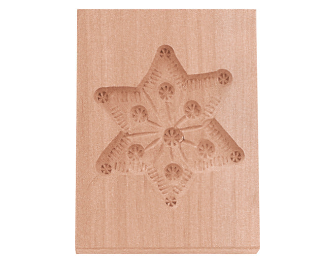 STÄDTER Springerle-Model Stern 5.5x8 cm Birnbaum in  präsentiert im Onlineshop von KAQTU Design AG. Ausstecher ist von STÄDTER