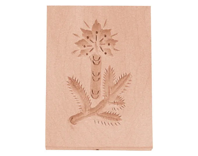 STÄDTER Springerle-Model Zweig mit Kerze 5.5x8 cm Birnbaum in  präsentiert im Onlineshop von KAQTU Design AG. Ausstecher ist von STÄDTER
