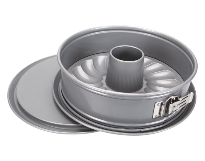 STÄDTER Springform mit Rohrboden ø 26x7 cm silber We love Baking in  präsentiert im Onlineshop von KAQTU Design AG. Backform / Backblech ist von STÄDTER