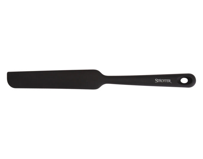 STÄDTER Teigschaber lang Soft-Grip 24.5x2.7 cm Silikon schwarz in  präsentiert im Onlineshop von KAQTU Design AG. Backutensilien ist von STÄDTER