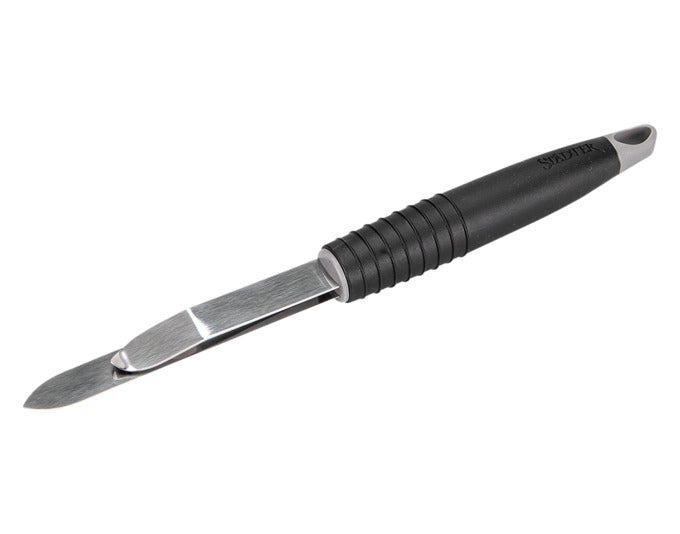 STÄDTER Tortenringmesser Soft Grip 26.0/11.5x1.5 cm Edelstahl/Kunststoff schwarz in  präsentiert im Onlineshop von KAQTU Design AG. Küchenhelfer ist von STÄDTER