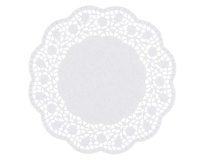 STÄDTER Tortenspitze ø 20 cm weiss rund 6er Papier in  präsentiert im Onlineshop von KAQTU Design AG. Kuchenuntersatz ist von STÄDTER