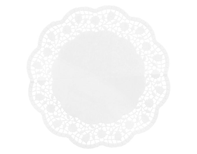 STÄDTER Tortenspitze ø 36 cm weiss rund 6er Papier in  präsentiert im Onlineshop von KAQTU Design AG. Kuchenuntersatz ist von STÄDTER