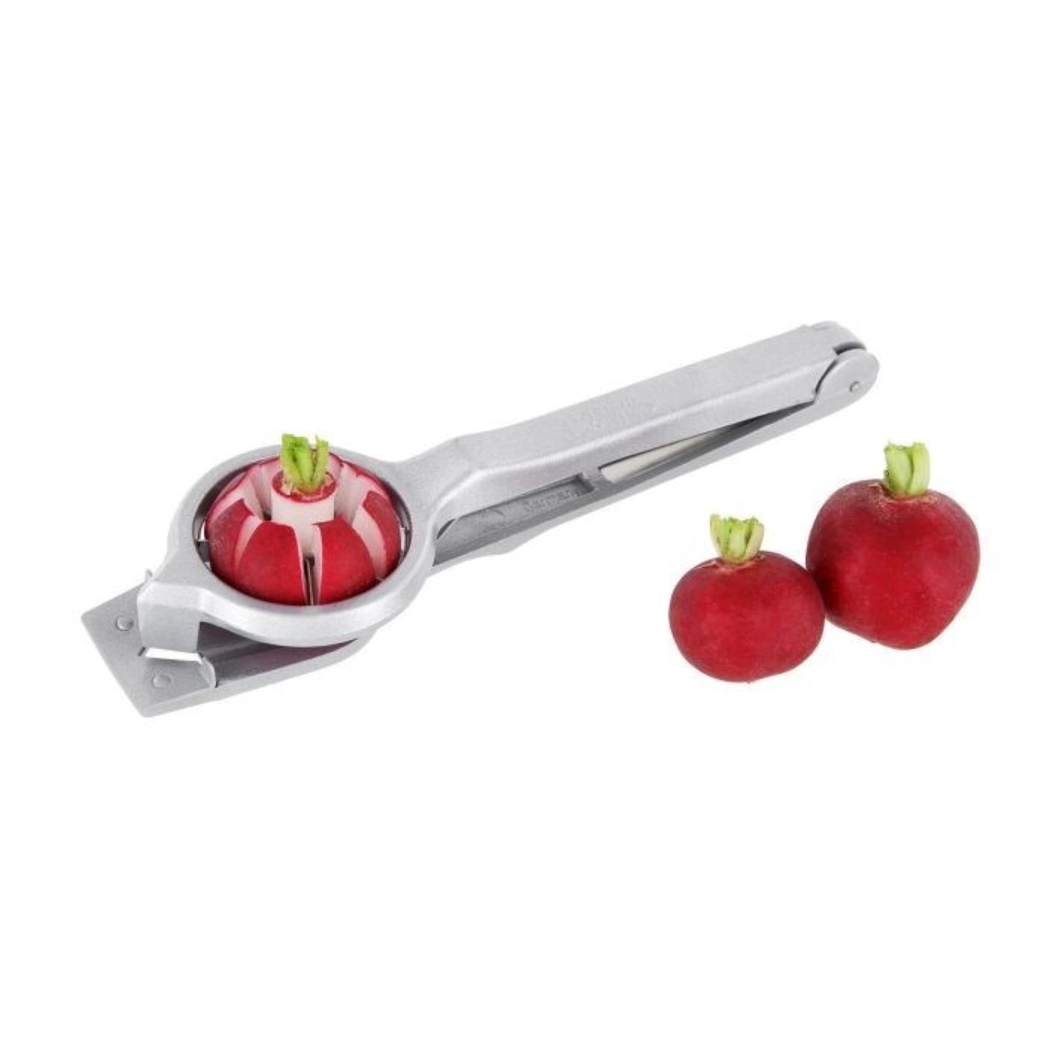 Kreativer Radieschenverzierer Decoretto von Westmark, 18x5x3 cm, perfekt für die ansprechende Präsentation von Gemüse bei Buffets und Feiern.