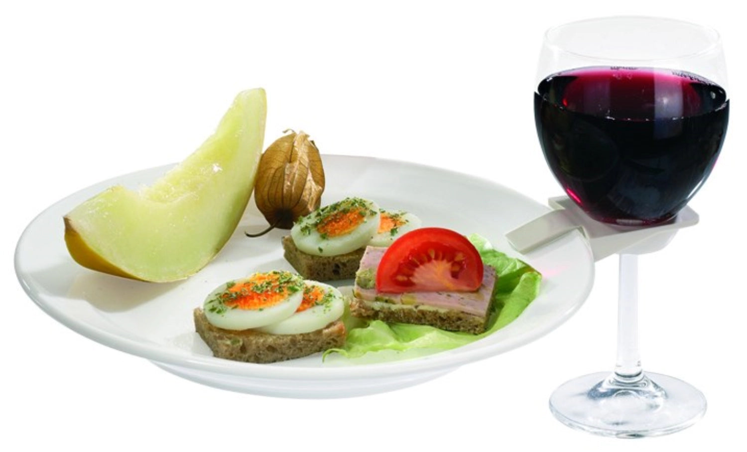 Praktischer Partyglashalter von Westmark, ideal für Gläser, Maße 8x5x1.5cm, lose erhältlich, perfekt für Feiern und Events.