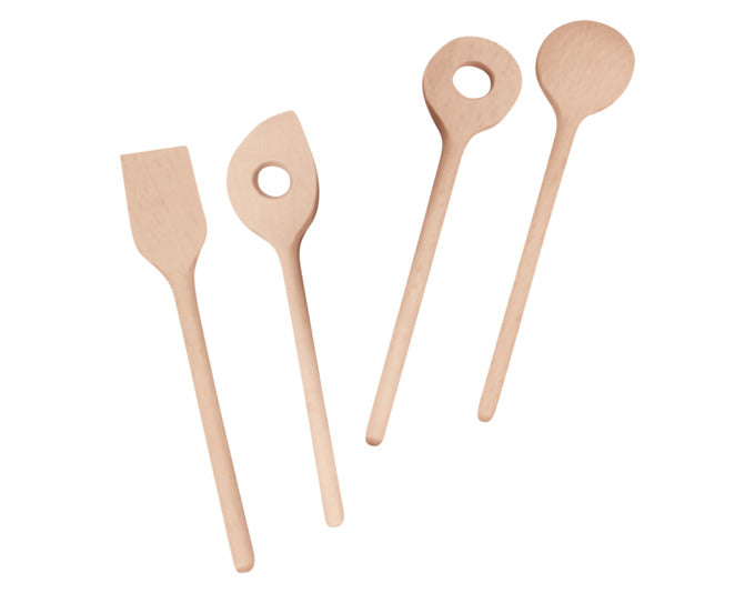 STÄDTER Kochlöffel Set KIDS 16 cm 4-teilig Buche in  präsentiert im Onlineshop von KAQTU Design AG. Kochbesteck ist von STÄDTER