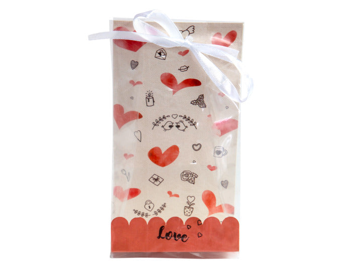 STÄDTER Geschenktüten Set Sweet Love 9x25 cm transparent 24-teilig in  präsentiert im Onlineshop von KAQTU Design AG. Küchenhelfer ist von STÄDTER
