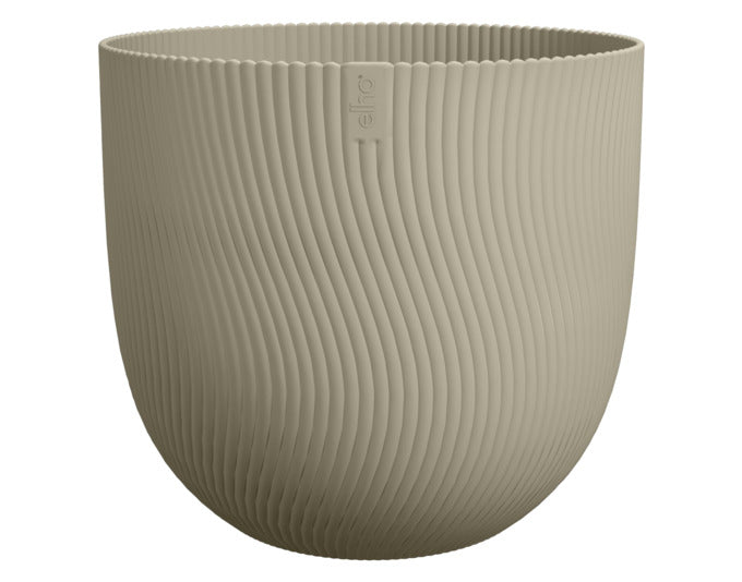 ELHO Pflanzengefäss Sereh rund ø 30 cm skandinavisches grün in  präsentiert im Onlineshop von KAQTU Design AG. Pflanzentopf Outdoor ist von ELHO