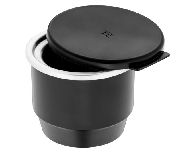 Kompakte WMF Glacemaschine Mini 3in1, 300 ml Kapazität, ideal für Eis, Sorbet und Frozen Yogurt. Perfekt für kleine Portionen.