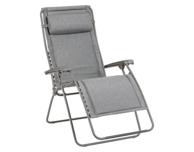 LAFUMA Relaxsessel RSXA Clip XL ombre Gestell titane in  präsentiert im Onlineshop von KAQTU Design AG. Liegestuhl ist von LAFUMA