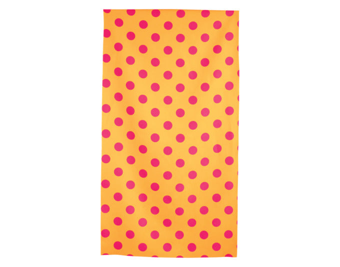 ARPE Strandtuch dots ocean blue 90 x 166 cm in  präsentiert im Onlineshop von KAQTU Design AG. Badzubehör ist von ARPE