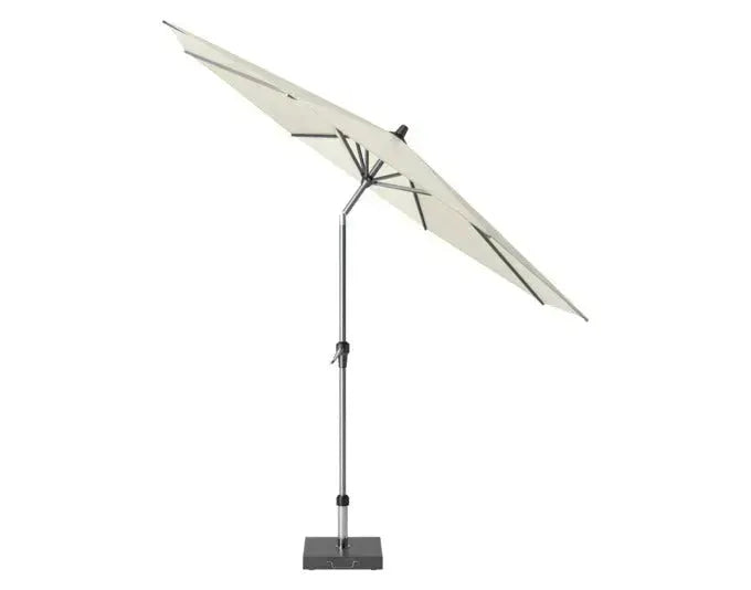 Moderner Sonnenschirm Riva ø 300 cm in ecru-anthrazit, idealer Schutz vor Sonne, stilvolles Design, robust und hochwertig.