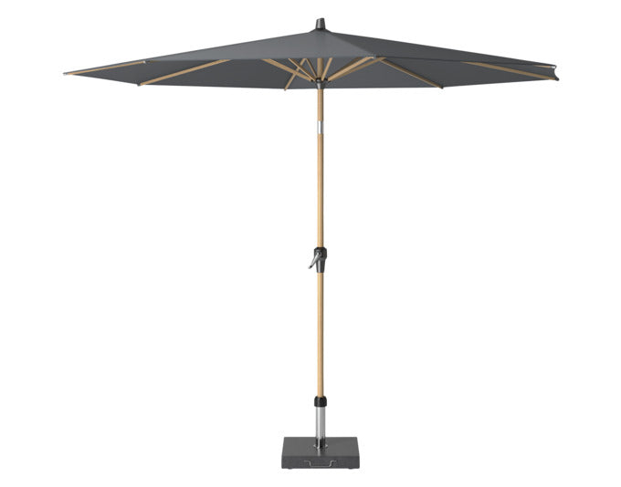 PLATINUM SUN & SHADE Sonnenschirm Riva ø 300 cm anthrazit in  präsentiert im Onlineshop von KAQTU Design AG. Sonnenschirm ist von PLATINUM SUN & SHADE