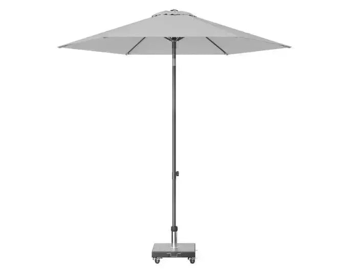 PLATINUM SUN & SHADE Sonnenschirm Lisboa ø 250 cm hellgrau anthrazit in  präsentiert im Onlineshop von KAQTU Design AG. Sonnenschirm ist von PLATINUM SUN & SHADE