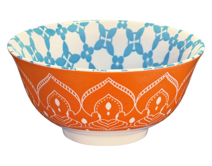 CILIO Bowl Amici Waben Porzellan 850 ml ø 18x8 cm in  präsentiert im Onlineshop von KAQTU Design AG. Schale ist von CILIO