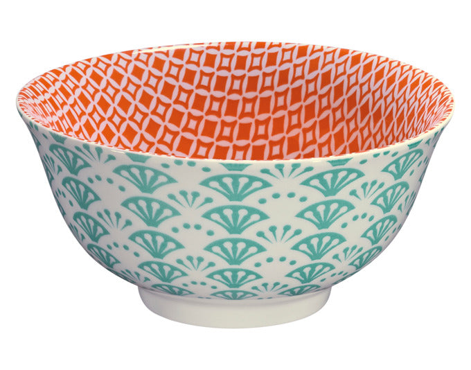 CILIO Bowl Amici Waben Porzellan 850 ml ø 18x8 cm in  präsentiert im Onlineshop von KAQTU Design AG. Schale ist von CILIO