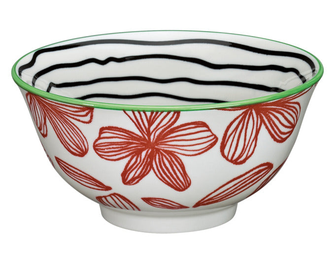 CILIO Bowl Amici Waben Porzellan 850 ml ø 18x8 cm in  präsentiert im Onlineshop von KAQTU Design AG. Schale ist von CILIO