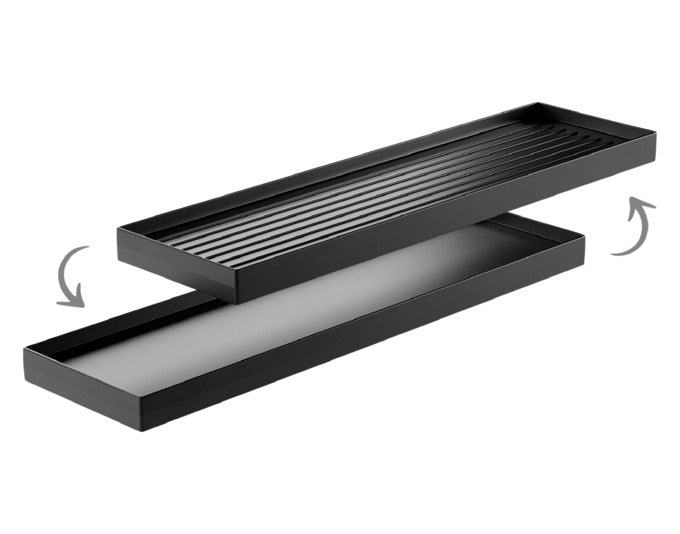 <tc>STÖCKLI</tc> Reversible grill plate for CheeseGrill 4 41.5x11.5x2.3 cm