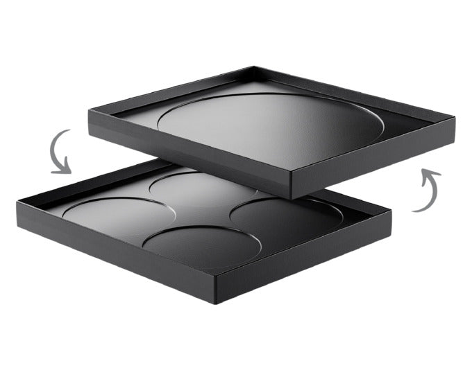 <tc>STÖCKLI</tc> Reversible crepe plate for PizzaGrill 4 19.9x22.8x2.3 cm