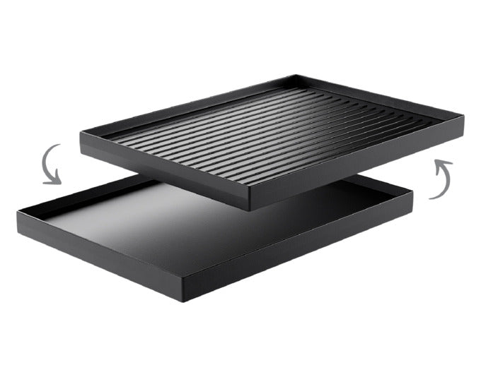 <tc>STÖCKLI</tc> Reversible grill plate for PizzaGrill 6 30.7x22.8x2.3 cm