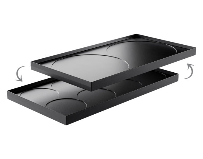 <tc>STÖCKLI</tc> Reversible crepe plate for PizzaGrill 8 41.5x22.8x2.3 cm