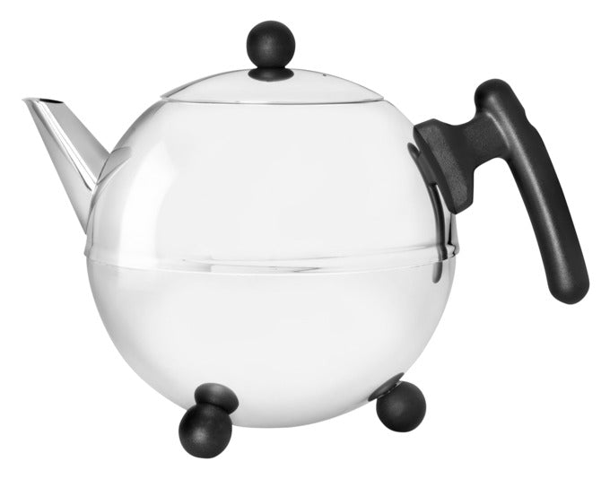 BREDEMEIJER Teekanne Bella Ronde 1.2 l beige/braun in  präsentiert im Onlineshop von KAQTU Design AG. Kanne ist von BREDEMEIJER