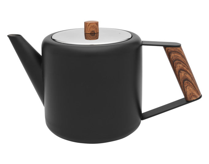 BREDEMEIJER Teekanne Duet Design Boston 1.1 l beige/braun in  präsentiert im Onlineshop von KAQTU Design AG. Kanne ist von BREDEMEIJER