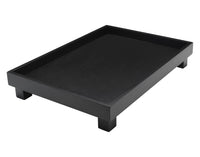 BREDEMEIJER Serviertablett Izumi 35x25x6 cm Bambus schwarz