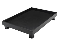 BREDEMEIJER Serviertablett Izumi 35x25x6 cm Bambus schwarz