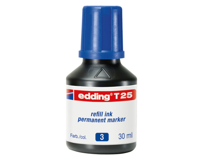 EDDING Nachfülltinte Permanentmarker T-25 30 ml blau in  präsentiert im Onlineshop von KAQTU Design AG. Reinigungsmittel ist von EDDING