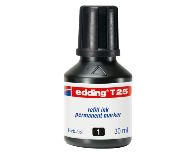 EDDING Nachfülltinte Permanentmarker T-25 30 ml schwarz in  präsentiert im Onlineshop von KAQTU Design AG. Reinigungsmittel ist von EDDING
