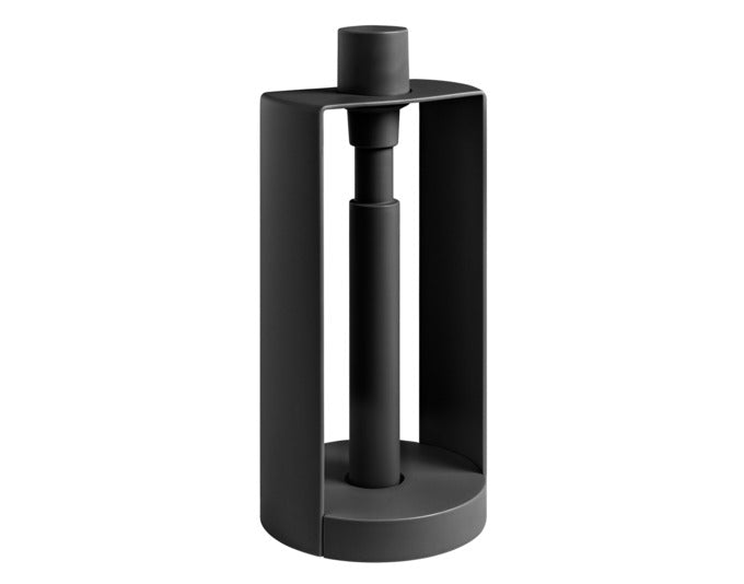 BLIM PLUS Rollenhalter Stop schwarz in  präsentiert im Onlineshop von KAQTU Design AG. Papierrollenhalter ist von BLIMPLUS