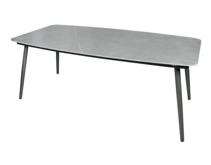 MWH Tisch Keramik grau 210x105 cm in  präsentiert im Onlineshop von KAQTU Design AG. Gartentisch ist von MWH ORIGINAL