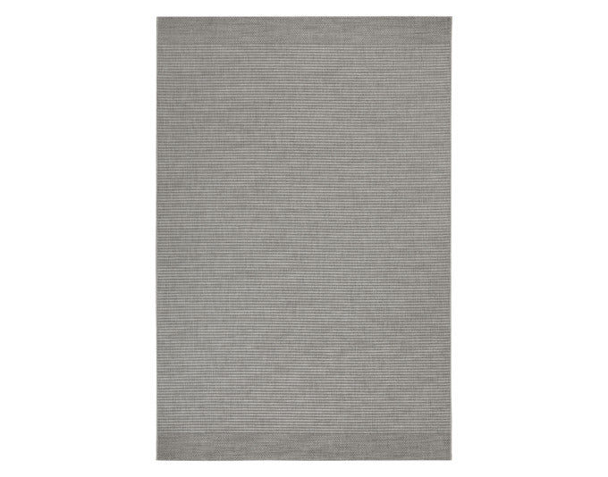 LAFUMA Aussenteppich Melya Polypropylen sonora grau 200x290 cm in  präsentiert im Onlineshop von KAQTU Design AG. Outdoor-Teppich ist von LAFUMA