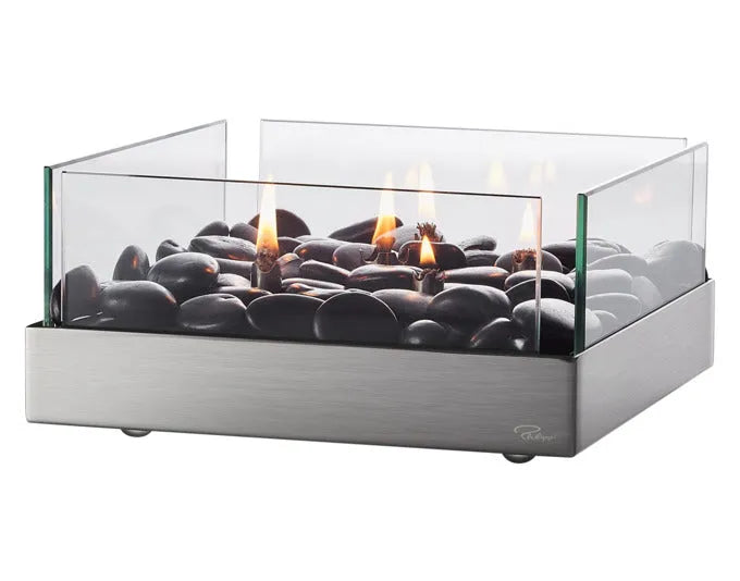 PHILIPPI Tischkamin Fireplace 23x23x10 cm in  präsentiert im Onlineshop von KAQTU Design AG. Fackel ist von PHILIPPI