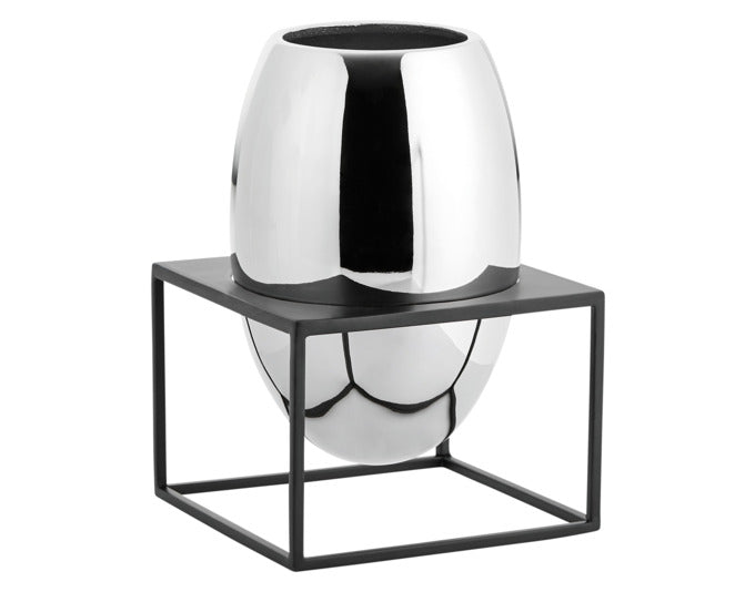 <tc>PHILIPPI</tc> Vase Solero in the L Metall 14x14x21 cm stand