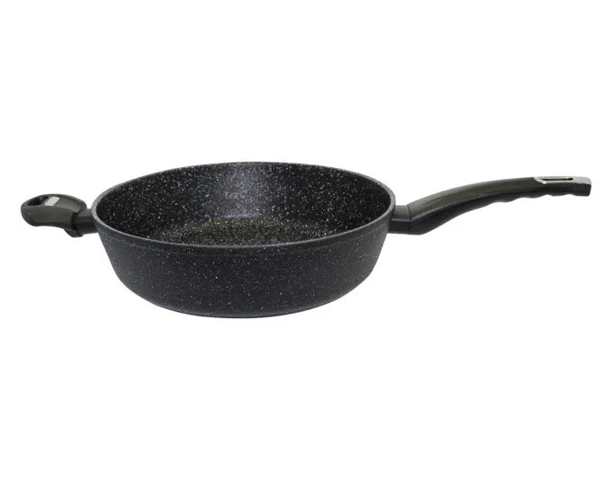 ELO Schmorpfanne hoch ø 28 cm H 7.5 cm 3.2 l Granit Evolution PFAS frei m/Gegengriff Elod.P. in  präsentiert im Onlineshop von KAQTU Design AG. Bratpfanne ist von ELO