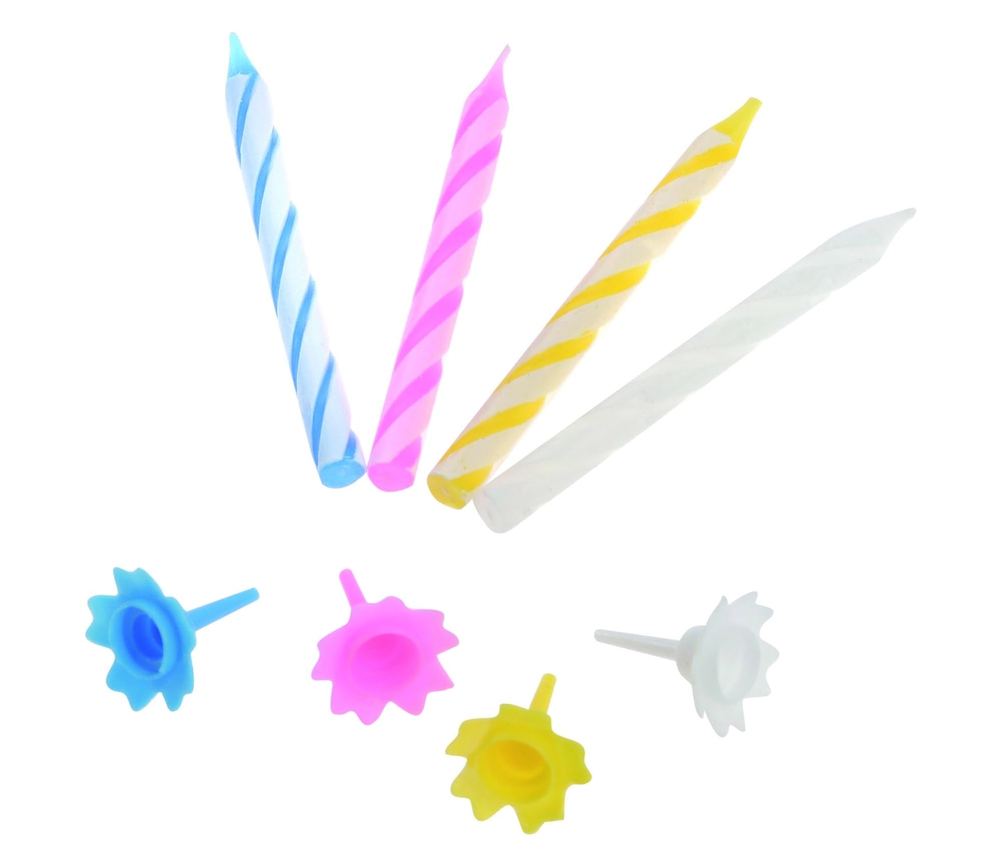 24-tlg. Set Geburtstags- und Partykerzen in Mehrfarbig präsentiert im Onlineshop von KAQTU Design AG. Kerzen ist von Westmark